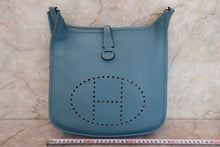 画像をギャラリービューアに読み込む, HERMES/エルメス エブリン3PM トリヨンクレマンス ブルージーン □M刻印 ショルダーバッグ 700110037