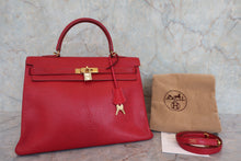 将图片加载到图库查看器,HERMES KELLY 35 Gulliver leather Chevre myzore goatskim □G刻印 Shoulder bag 800060020
