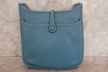 画像をギャラリービューアに読み込む, HERMES/エルメス エブリン3PM トリヨンクレマンス ブルージーン □M刻印 ショルダーバッグ 700110037