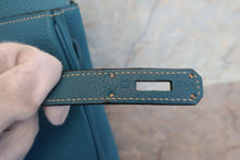 將圖片載入圖庫檢視器 HERMES/エルメス バーキン35 トゴ ブルージーン □J刻印 ハンドバッグ 700090197