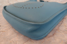 画像をギャラリービューアに読み込む, HERMES/エルメス エブリン3PM トリヨンクレマンス ブルージーン □M刻印 ショルダーバッグ 700110037