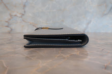 Load image into Gallery viewer, HERMES  Bearn Soufflet Epsom leather Gray □A Engraving Wallet 700080094