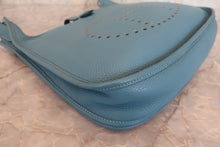 画像をギャラリービューアに読み込む, HERMES/エルメス エブリン3PM トリヨンクレマンス ブルージーン □M刻印 ショルダーバッグ 700110037