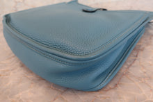 画像をギャラリービューアに読み込む, HERMES/エルメス エブリン3PM トリヨンクレマンス ブルージーン □M刻印 ショルダーバッグ 700110037