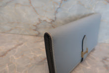 Load image into Gallery viewer, HERMES  Bearn Soufflet Epsom leather Gray □A Engraving Wallet 700080094