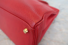将图片加载到图库查看器,HERMES KELLY 35 Gulliver leather Chevre myzore goatskim □G刻印 Shoulder bag 800060020