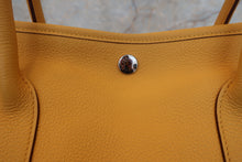 Load image into Gallery viewer, HERMES GARDEN PARTY PM Negonda leather Jaune Tote bag 800010141