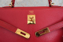 将图片加载到图库查看器,HERMES KELLY 35 Gulliver leather Chevre myzore goatskim □G刻印 Shoulder bag 800060020