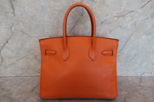 Load image into Gallery viewer, HERMES BIRKIN 30 Epsom leather Orange □K Engraving Hand bag 700090175
