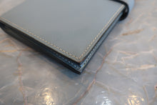 Load image into Gallery viewer, HERMES  Bearn Soufflet Epsom leather Gray □A Engraving Wallet 700080094