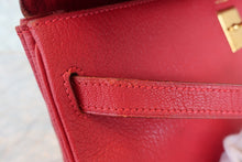 将图片加载到图库查看器,HERMES KELLY 35 Gulliver leather Chevre myzore goatskim □G刻印 Shoulder bag 800060020