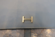 Load image into Gallery viewer, HERMES  Bearn Soufflet Epsom leather Gray □A Engraving Wallet 700080094