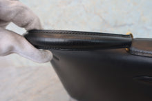 画像をギャラリービューアに読み込む, HERMES/エルメス ケリー28 ボックスカーフ ブラック 〇X刻印 ショルダーバッグ 800030015