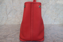 將圖片載入圖庫檢視器 HERMES/エルメス ガーデンパーティPM ネゴンダ ルージュピヴォワンヌ トートバッグ 800010169