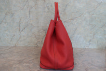 將圖片載入圖庫檢視器 HERMES/エルメス ガーデンパーティPM ネゴンダ ルージュピヴォワンヌ トートバッグ 800010169