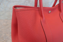 画像をギャラリービューアに読み込む, HERMES/エルメス ガーデンパーティPM ネゴンダ ルージュピヴォワンヌ トートバッグ 800010169