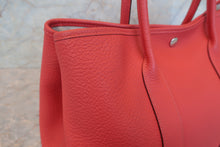 將圖片載入圖庫檢視器 HERMES/エルメス ガーデンパーティPM ネゴンダ ルージュピヴォワンヌ トートバッグ 800010169