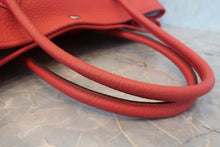 画像をギャラリービューアに読み込む, HERMES/エルメス ガーデンパーティPM ネゴンダ ルージュピヴォワンヌ トートバッグ 800010169