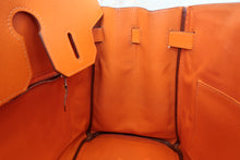 Load image into Gallery viewer, HERMES BIRKIN 30 Epsom leather Orange □K Engraving Hand bag 700090175