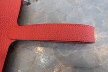 画像をギャラリービューアに読み込む, HERMES/エルメス ピコタンロックMM トリヨンクレマンス ルージュピヴォワンヌ □R刻印 ハンドバッグ 800030008