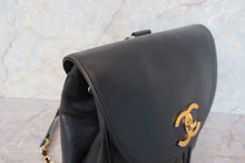 画像をギャラリービューアに読み込む, CHANEL/シャネル ココマークチェーンリュック キャビアスキン ブラック/ゴールド金具 リュック 700110033