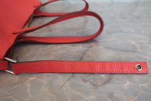 画像をギャラリービューアに読み込む, HERMES/エルメス ピコタンロックMM トリヨンクレマンス ルージュピヴォワンヌ □R刻印 ハンドバッグ 800030008