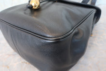 画像をギャラリービューアに読み込む, CHANEL/シャネル ココマークチェーンリュック キャビアスキン ブラック/ゴールド金具 リュック 700110033