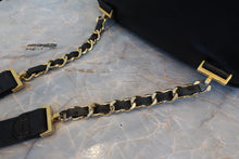 画像をギャラリービューアに読み込む, CHANEL/シャネル ココマークチェーンリュック キャビアスキン ブラック/ゴールド金具 リュック 700110033
