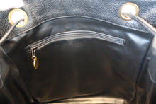 画像をギャラリービューアに読み込む, CHANEL/シャネル ココマークチェーンリュック キャビアスキン ブラック/ゴールド金具 リュック 700110033