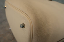 画像をギャラリービューアに読み込む, HERMES/エルメス ピコタンロックエクラMM トリヨンクレマンス/ヴォースイフト ナタ/セサミ Z刻印 ハンドバッグ 800010074