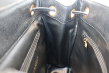 画像をギャラリービューアに読み込む, CHANEL/シャネル ココマークチェーンリュック キャビアスキン ブラック/ゴールド金具 リュック 700110033