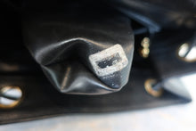 画像をギャラリービューアに読み込む, CHANEL/シャネル ココマークチェーンリュック キャビアスキン ブラック/ゴールド金具 リュック 700110033