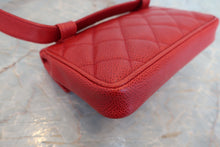 画像をギャラリービューアに読み込む, CHANEL/シャネル マトラッセウエストバッグ キャビアスキン レッド/ゴールド金具 ウエストバッグ 700110021