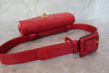 画像をギャラリービューアに読み込む, CHANEL/シャネル マトラッセウエストバッグ キャビアスキン レッド/ゴールド金具 ウエストバッグ 700110021
