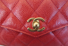 画像をギャラリービューアに読み込む, CHANEL/シャネル マトラッセウエストバッグ キャビアスキン レッド/ゴールド金具 ウエストバッグ 700110021