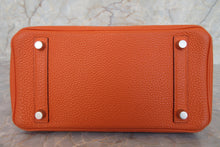 画像をギャラリービューアに読み込む, HERMES/エルメス バーキン25 トゴ オレンジ □K刻印 ハンドバッグ 700020151