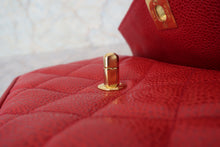 画像をギャラリービューアに読み込む, CHANEL/シャネル マトラッセウエストバッグ キャビアスキン レッド/ゴールド金具 ウエストバッグ 700110021