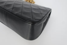 画像をギャラリービューアに読み込む, CHANEL/シャネル マトラッセチェーンショルダーバッグ ラムスキン ブラック/ゴールド金具 ショルダーバッグ 800100068