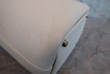 将图片加载到图库查看器,HERMES PICOTIN PM Bi-color Clemence leather/Chevre myzore goatskim White/Brown □I刻印 Hand bag 800050132