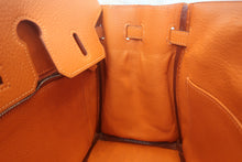 Load image into Gallery viewer, HERMES BIRKIN 25 Chevre myzore goatskim Orange □H Engraving Hand bag 700120086