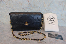 将图片加载到图库查看器,CHANEL/香奈儿 CF 链条包 羊皮 Black/Gold hadware(黑色/金色金属) 肩背包 800040046