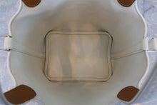 将图片加载到图库查看器,HERMES PICOTIN PM Bi-color Clemence leather/Chevre myzore goatskim White/Brown □I刻印 Hand bag 800050132