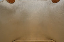 将图片加载到图库查看器,HERMES PICOTIN PM Bi-color Clemence leather/Chevre myzore goatskim White/Brown □I刻印 Hand bag 800050132