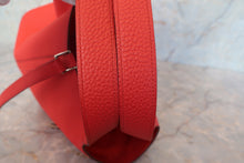 Load image into Gallery viewer, HERMES PICOTIN LOCK MM Clemence leather Rouge tomate X Engraving Hand bag 700100020