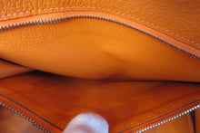 Load image into Gallery viewer, HERMES BIRKIN 25 Togo leather Orange □K Engraving Hand bag 700020151