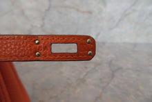 画像をギャラリービューアに読み込む, HERMES/エルメス バーキン25 トゴ オレンジ □K刻印 ハンドバッグ 700020151