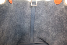 画像をギャラリービューアに読み込む, HERMES/エルメス ピコタンロックエクラMM トリヨンクレマンス/ヴォースイフト ブルーブライトン/カプシーヌ C刻印 ハンドバッグ 800010172