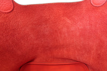 Load image into Gallery viewer, HERMES PICOTIN LOCK MM Clemence leather Rouge tomate X Engraving Hand bag 700100020