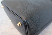 将图片加载到图库查看器,HERMES PICOTIN LOCK PM Clemence leather Black Y刻印 Hand bag 800060029