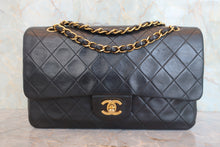 画像をギャラリービューアに読み込む, CHANEL/シャネル マトラッセWフラップWチェーンショルダーバッグ ラムスキン ブラック/ゴールド金具 ショルダーバッグ 800070056